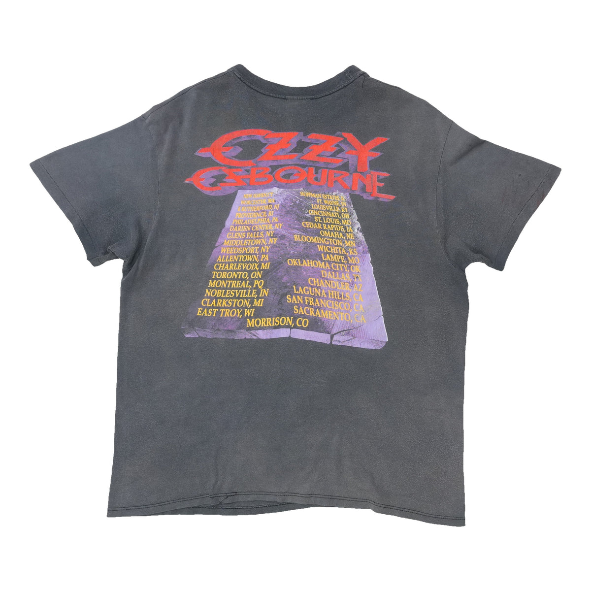 1989 Ozzy Osbourne Tour Shirt