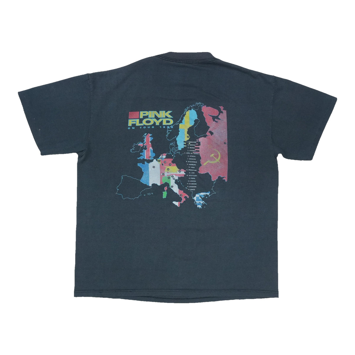 1989 Pink Floyd European Tour Shirt