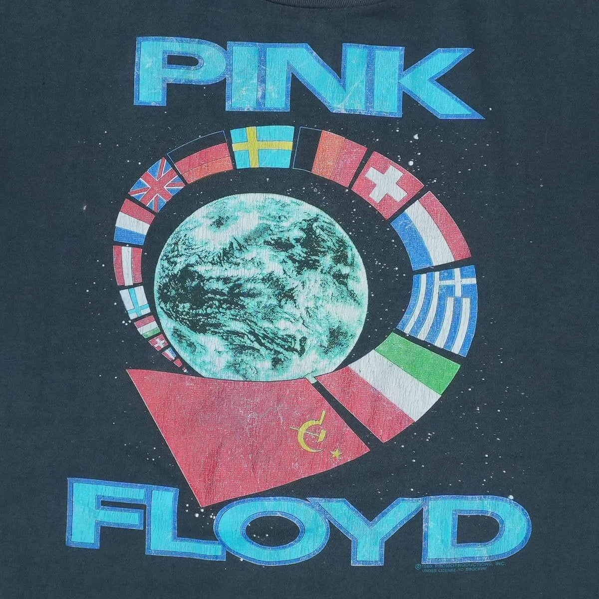 1989 Pink Floyd European Tour Shirt
