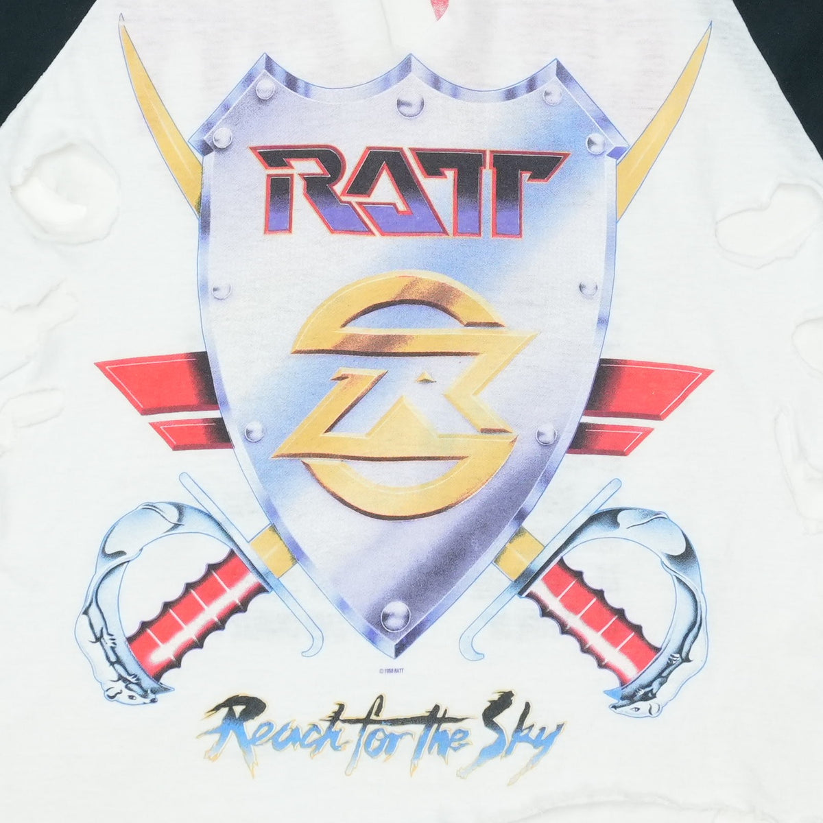 1989 Ratt Reach For The Sky City To City Tour Jersey