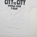 1989 Ratt Reach for the Sky City to City World Tour Shirt Detail 8