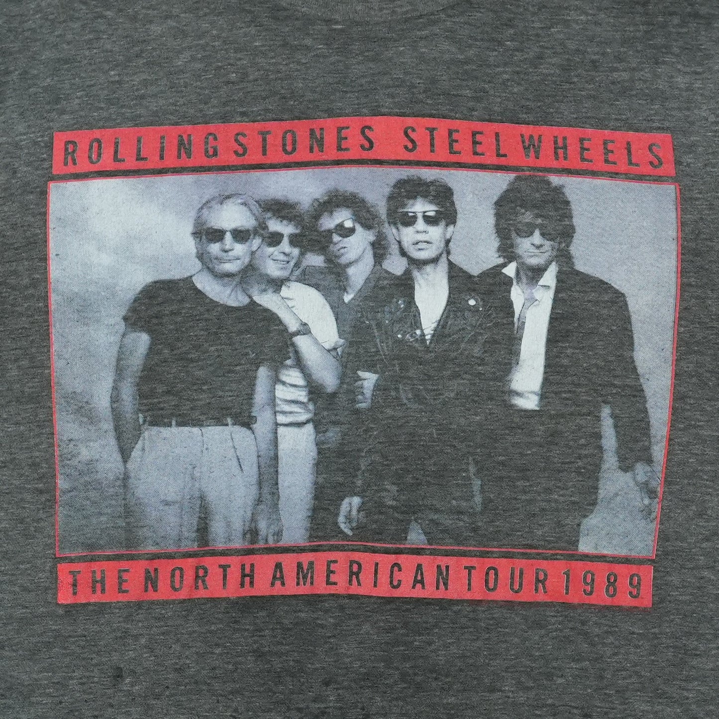 1989 Rolling Stones Steel Wheels North American Tour Shirt