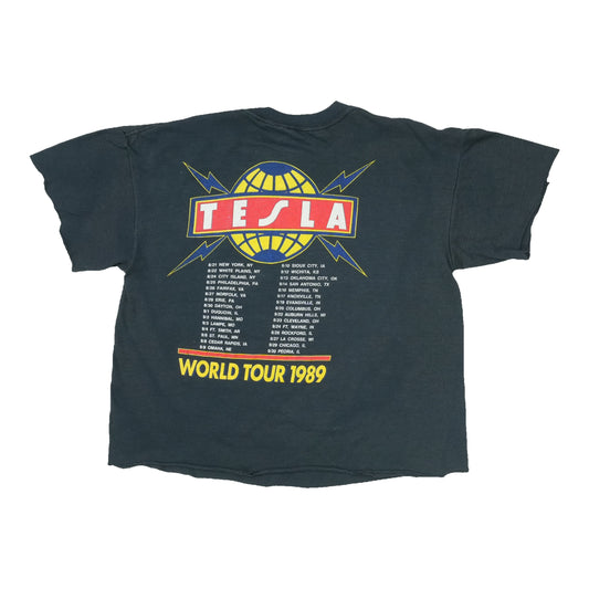 1989 Tesla World Tour Shirt