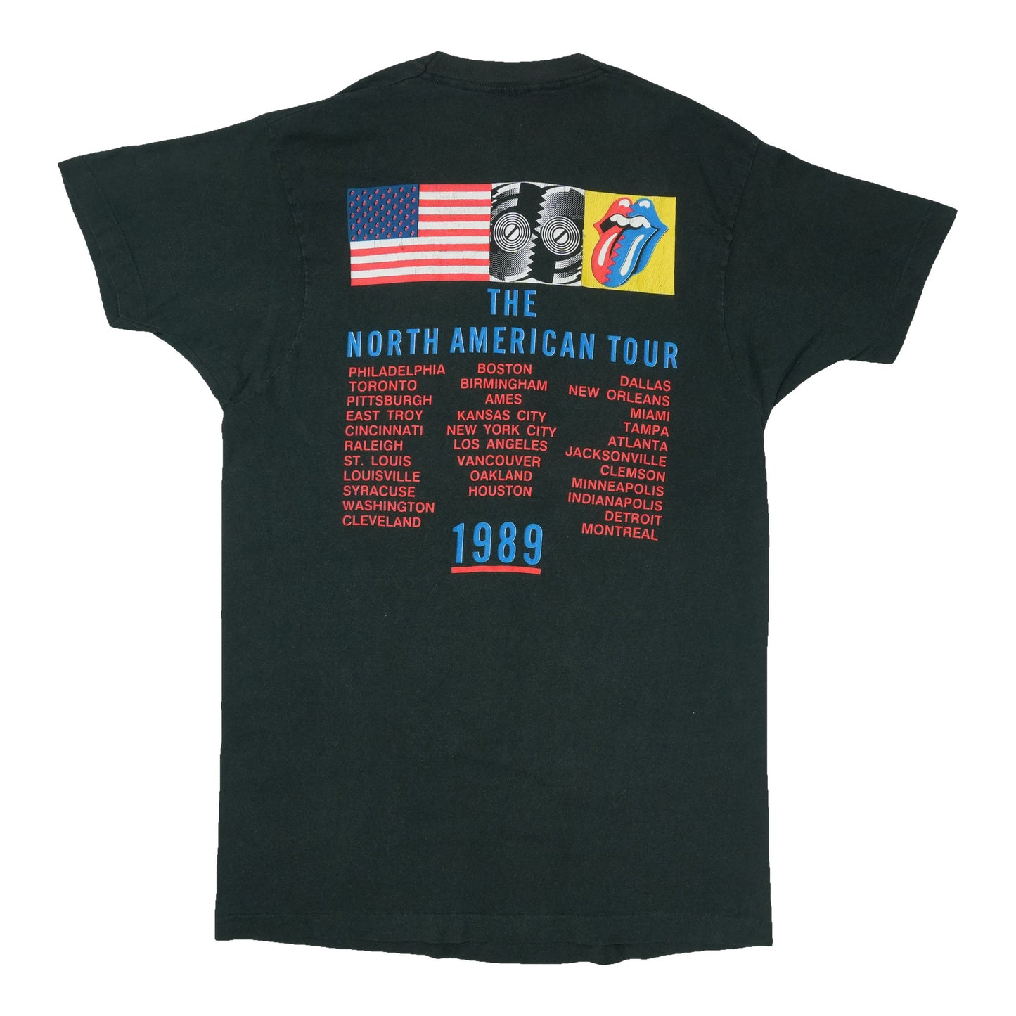 1989 The Rolling Stones North American Tour Shirt