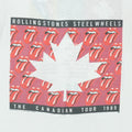1989 The Rolling Stones Steel Wheels Canadian Tour Shirt
