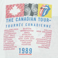 1989 The Rolling Stones Steel Wheels Canadian Tour Shirt
