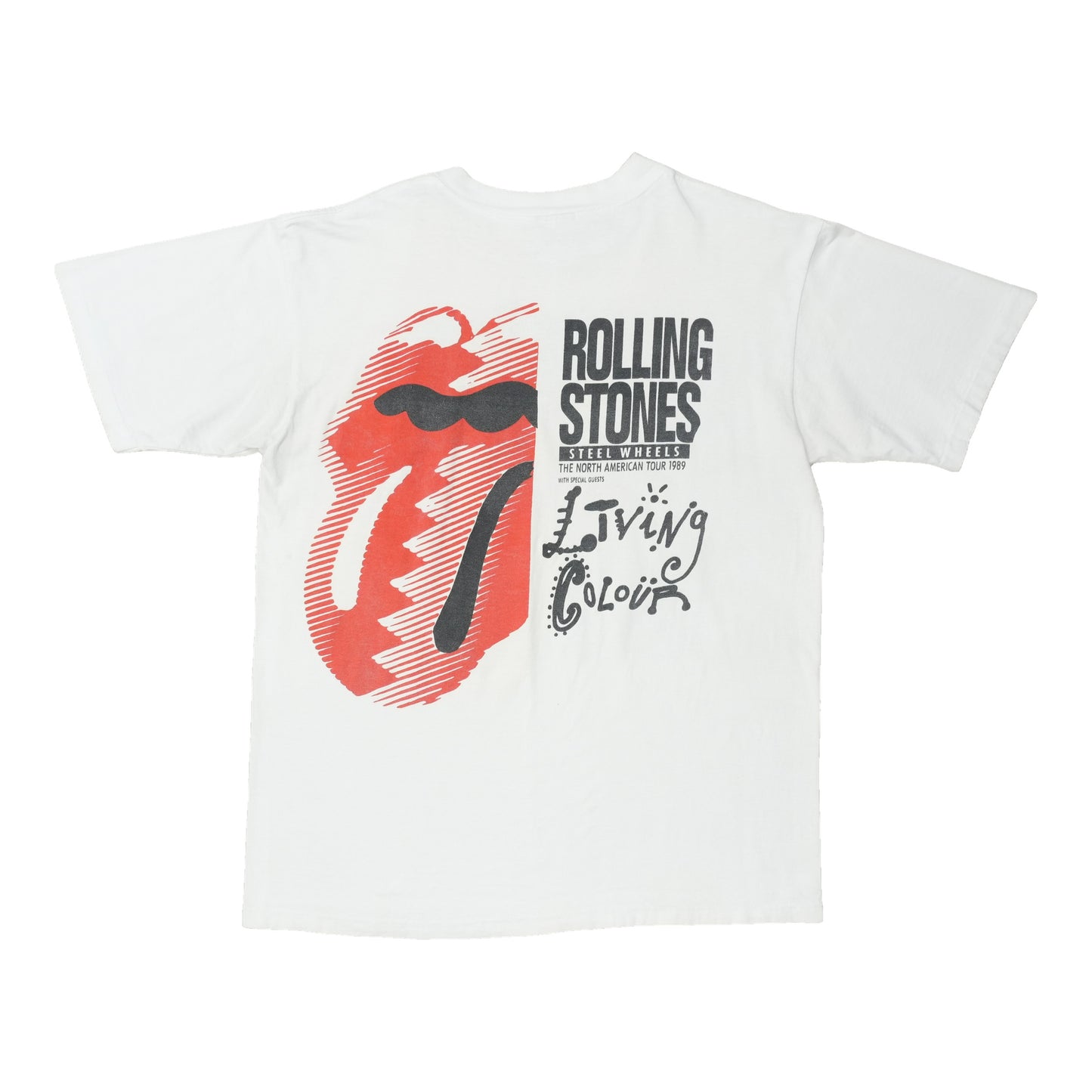 1989 The Rolling Stones Steel Wheels Tour Shirt