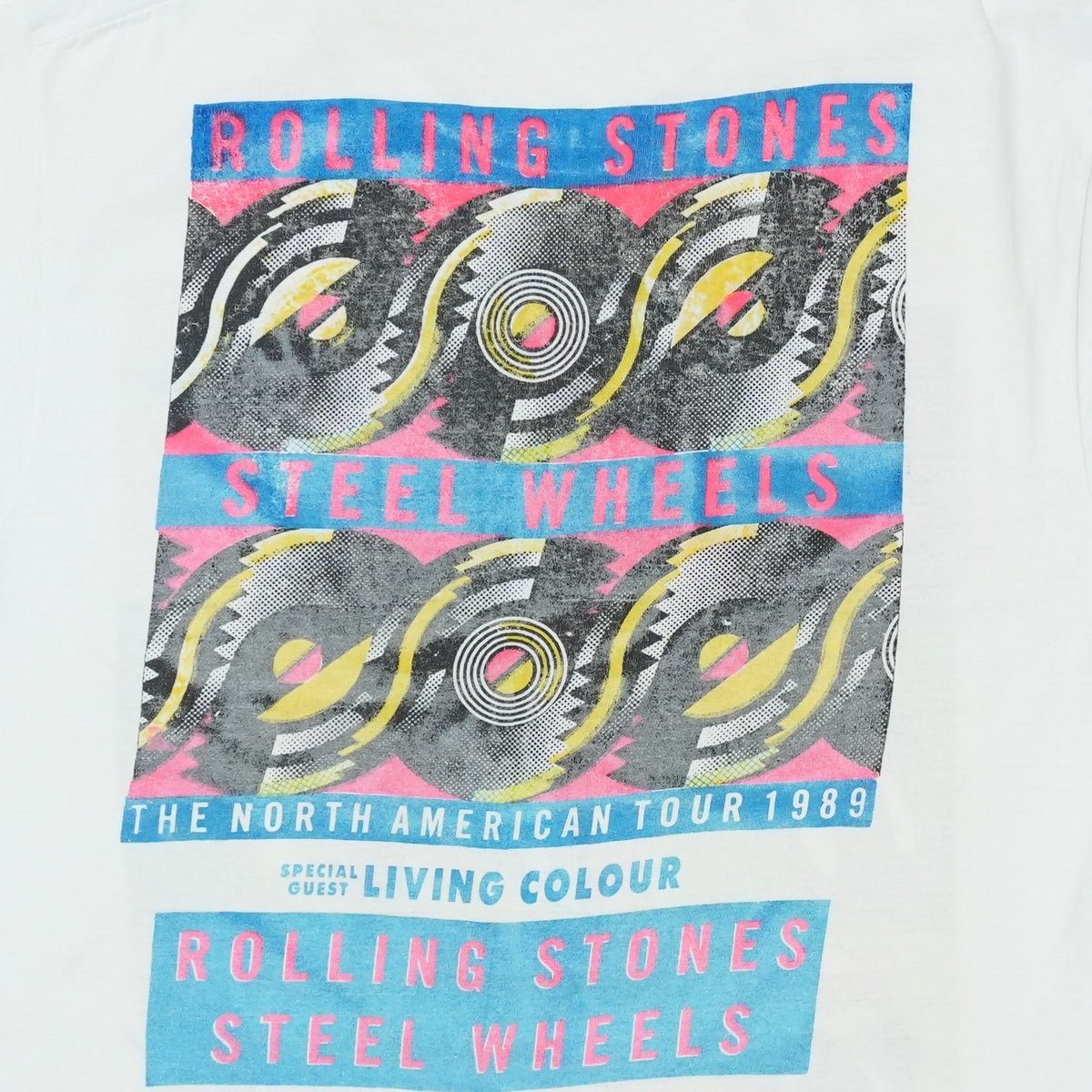 1989 The Rolling Stones Steel Wheels Tour Shirt