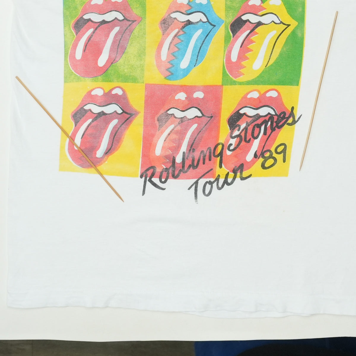1989 The Rolling Stones Steel Wheels Tour Shirt