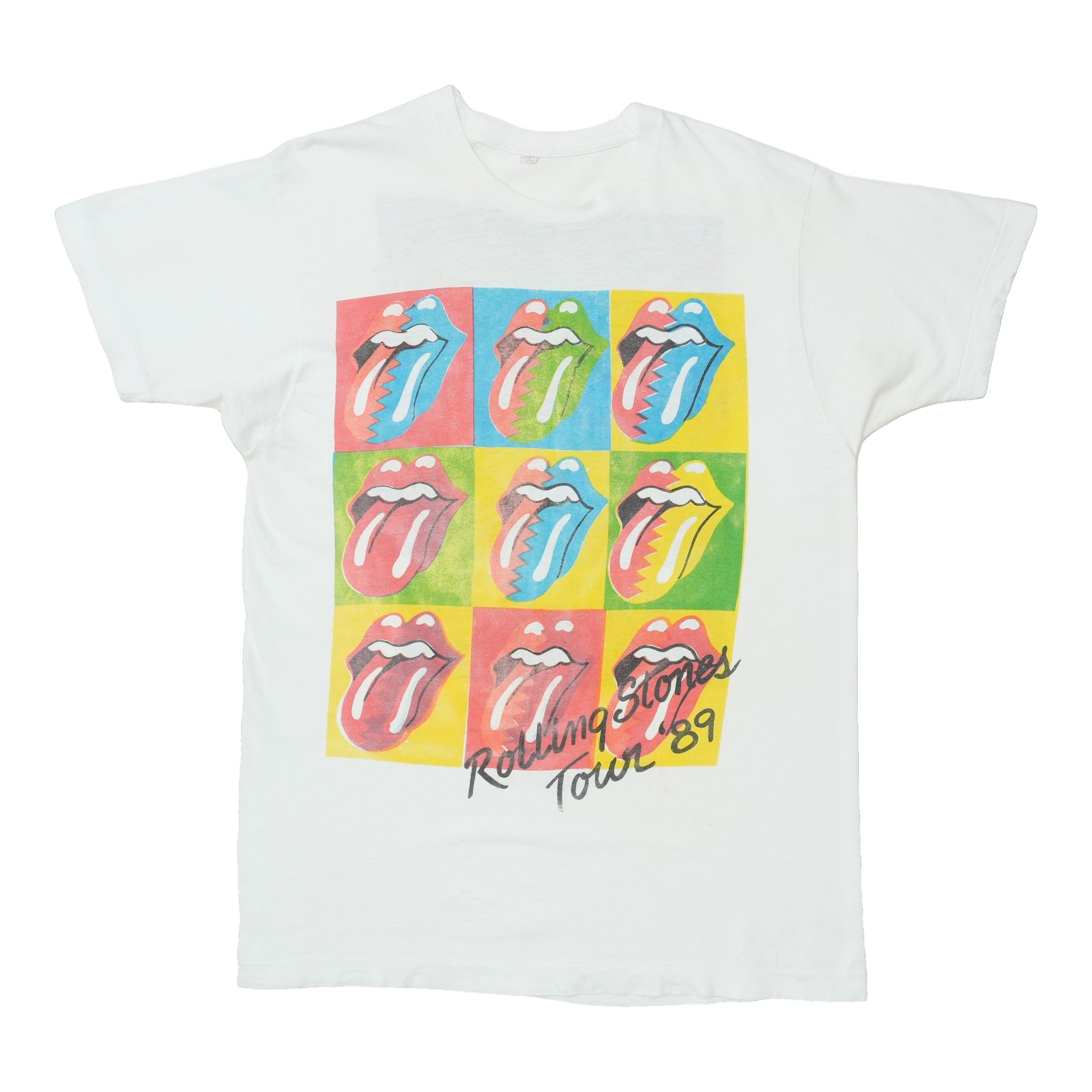 Buy 1989 Rolling Stones Steel Wheels Tour Shirt - Vintage T Shirt