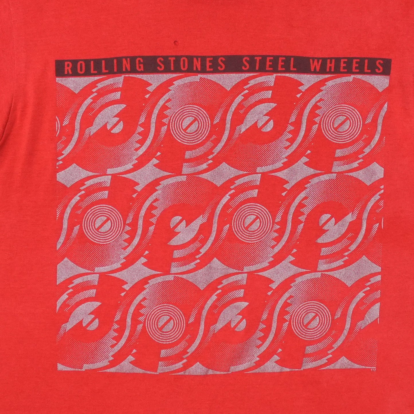 1989 The Rolling Stones Steel Wheels Working Crew Shirt