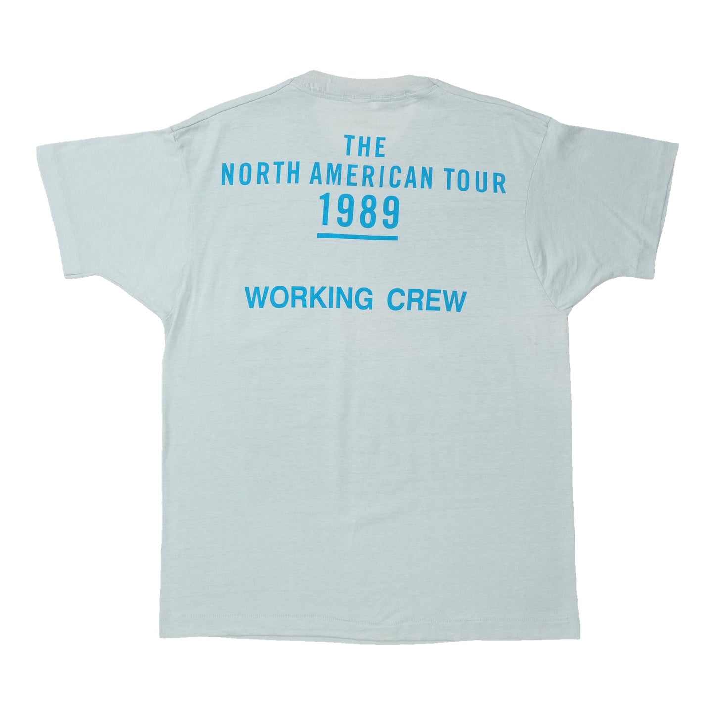 1989 The Rolling Stones Steel Wheels Working Crew Shirt