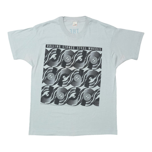 1989 The Rolling Stones Steel Wheels Working Crew Shirt