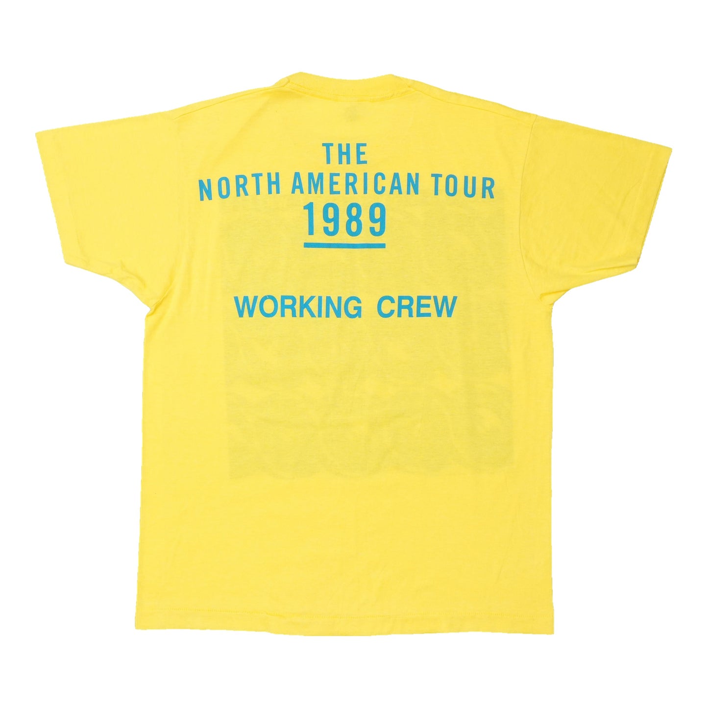 1989 The Rolling Stones Steel Wheels Working Crew Shirt