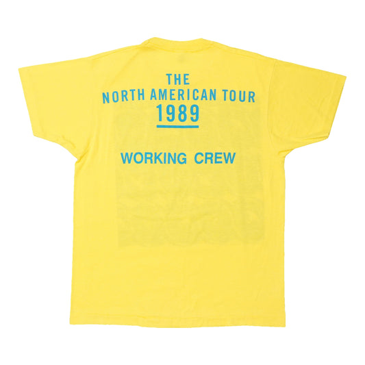 1989 The Rolling Stones Steel Wheels Working Crew Shirt