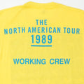 1989 The Rolling Stones Steel Wheels Working Crew Shirt