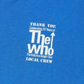 1989 The Who 25 Years Local Crew Shirt
