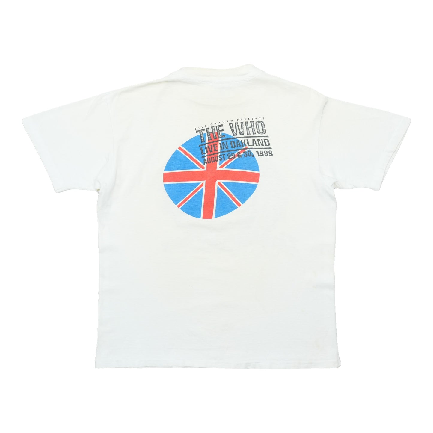 1989 The Who 25th Anniversary Day On The Green Concert Shirt