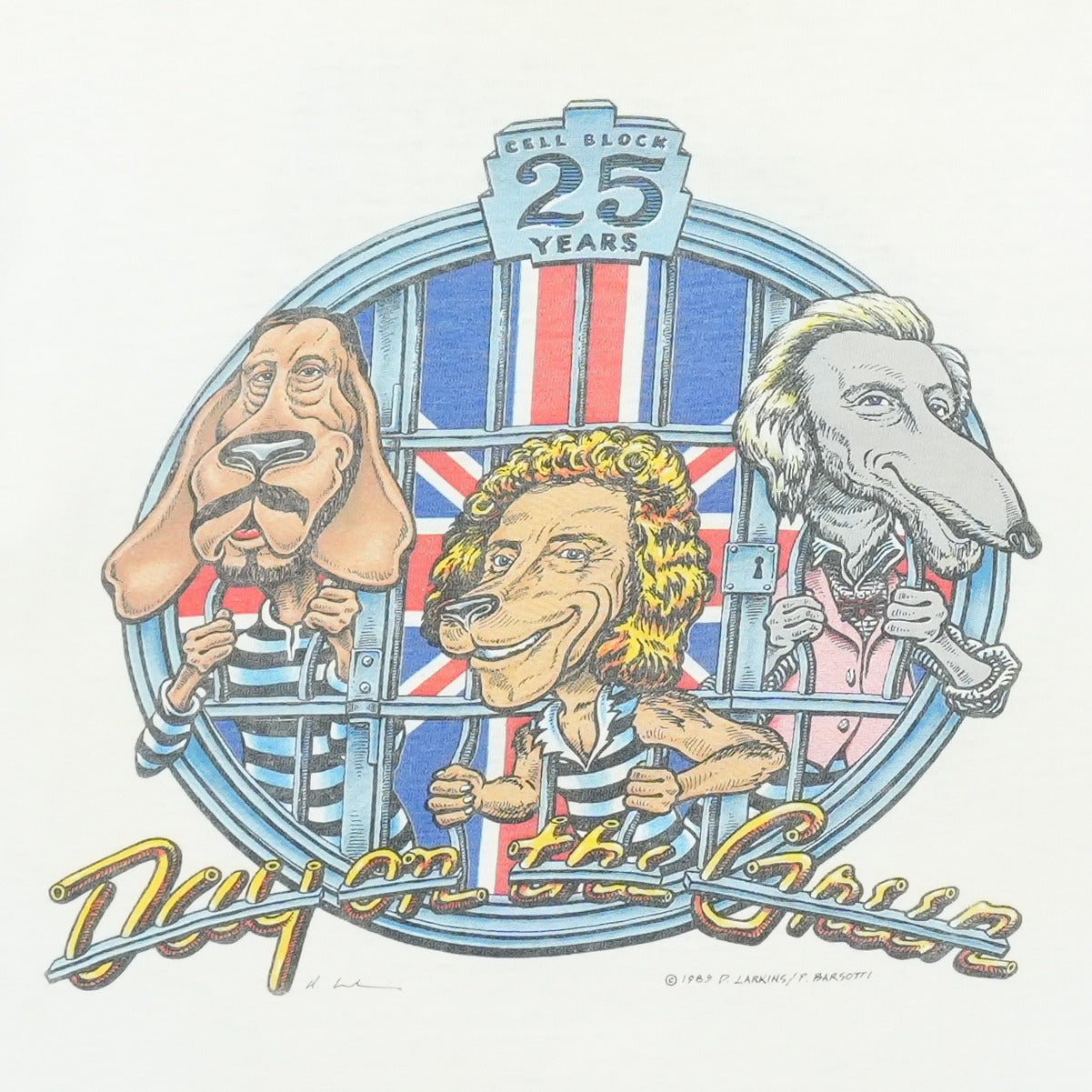 1989 The Who 25th Anniversary Day On The Green Concert Shirt