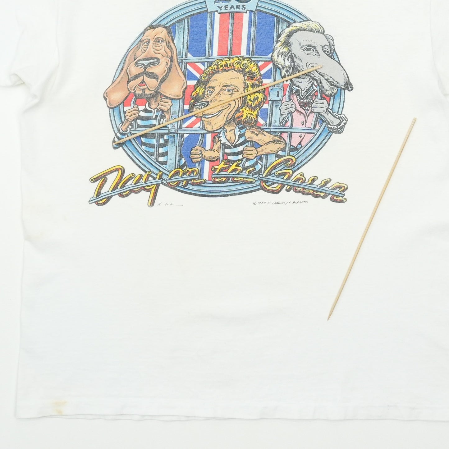 1989 The Who 25th Anniversary Day On The Green Concert Shirt