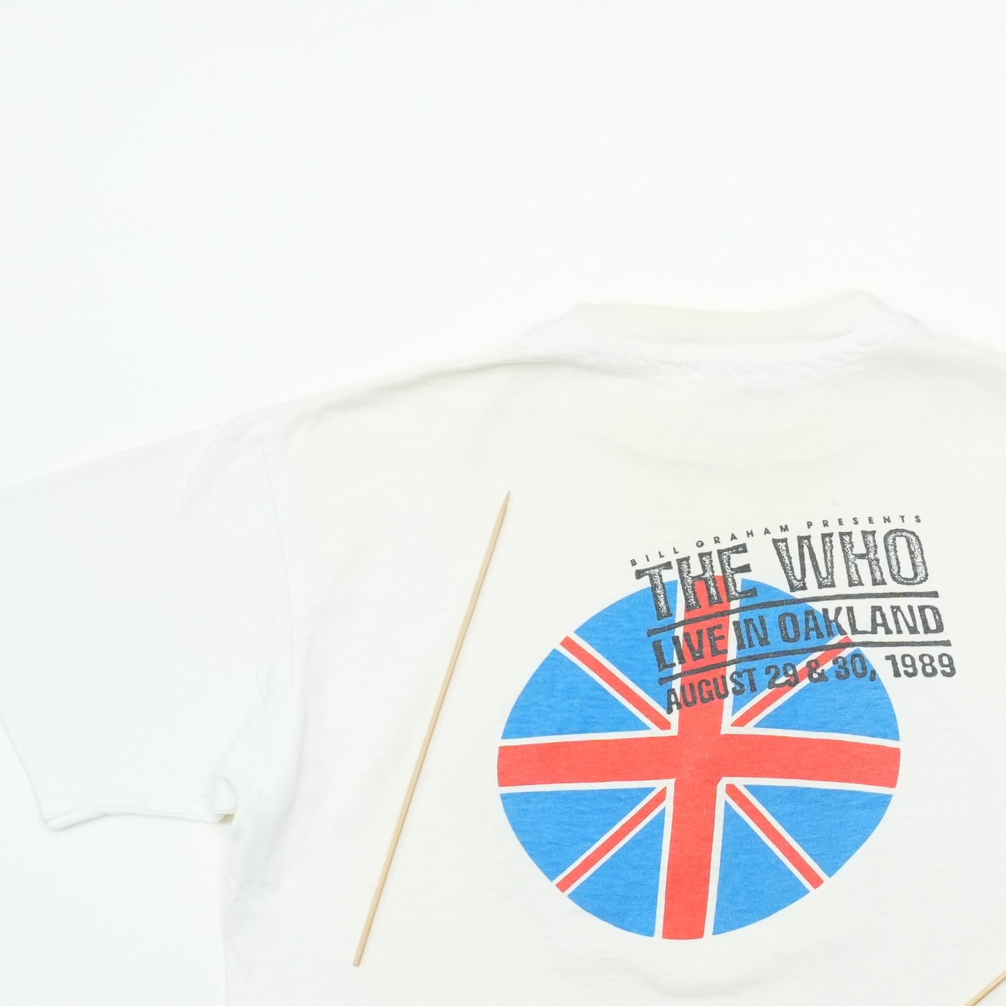 1989 The Who 25th Anniversary Day On The Green Concert Shirt