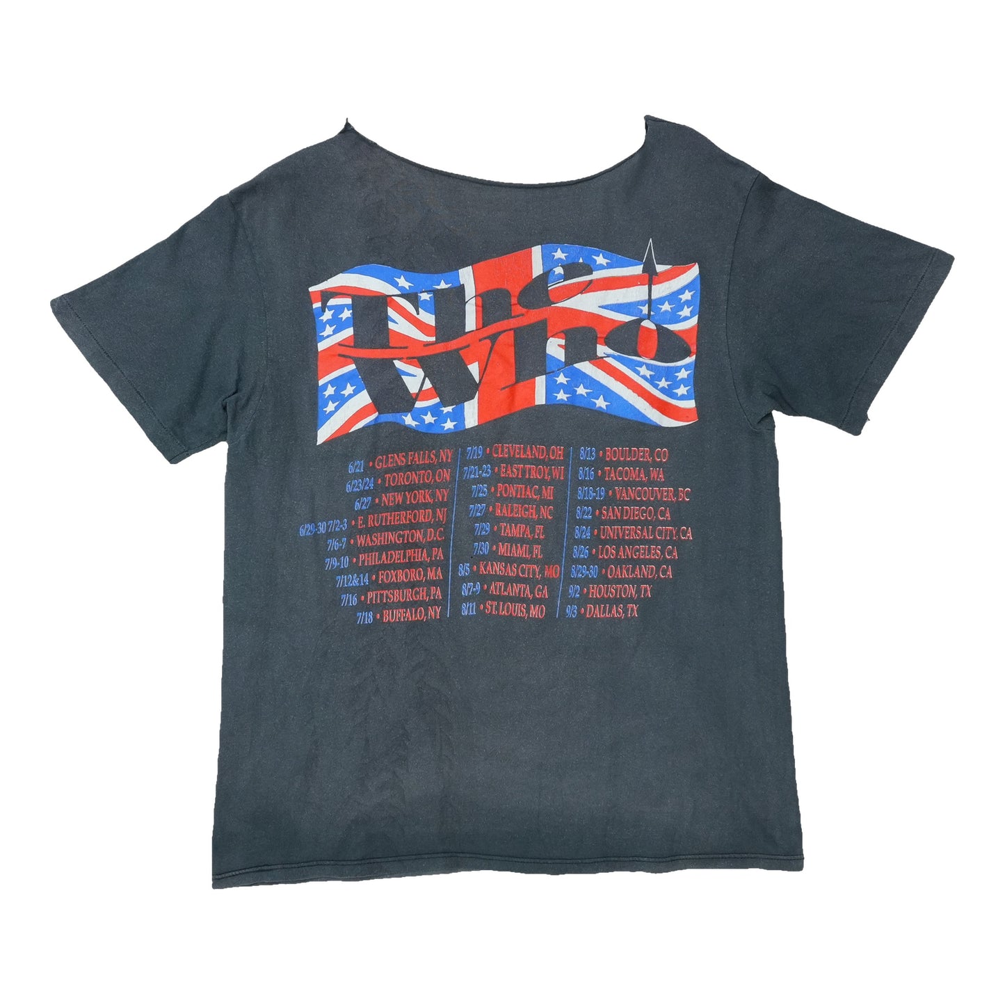 1989 The Who 25th Anniversary Tour Shirt