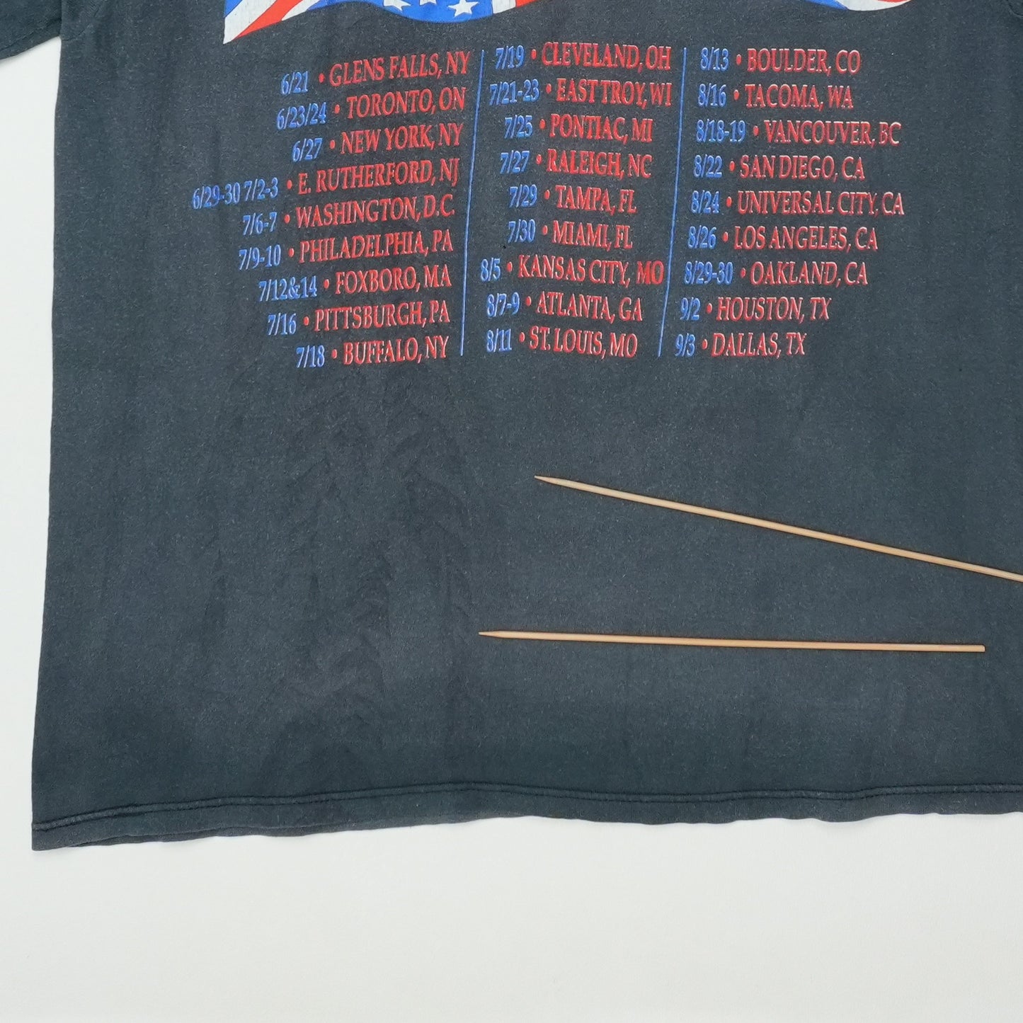 1989 The Who 25th Anniversary Tour Shirt
