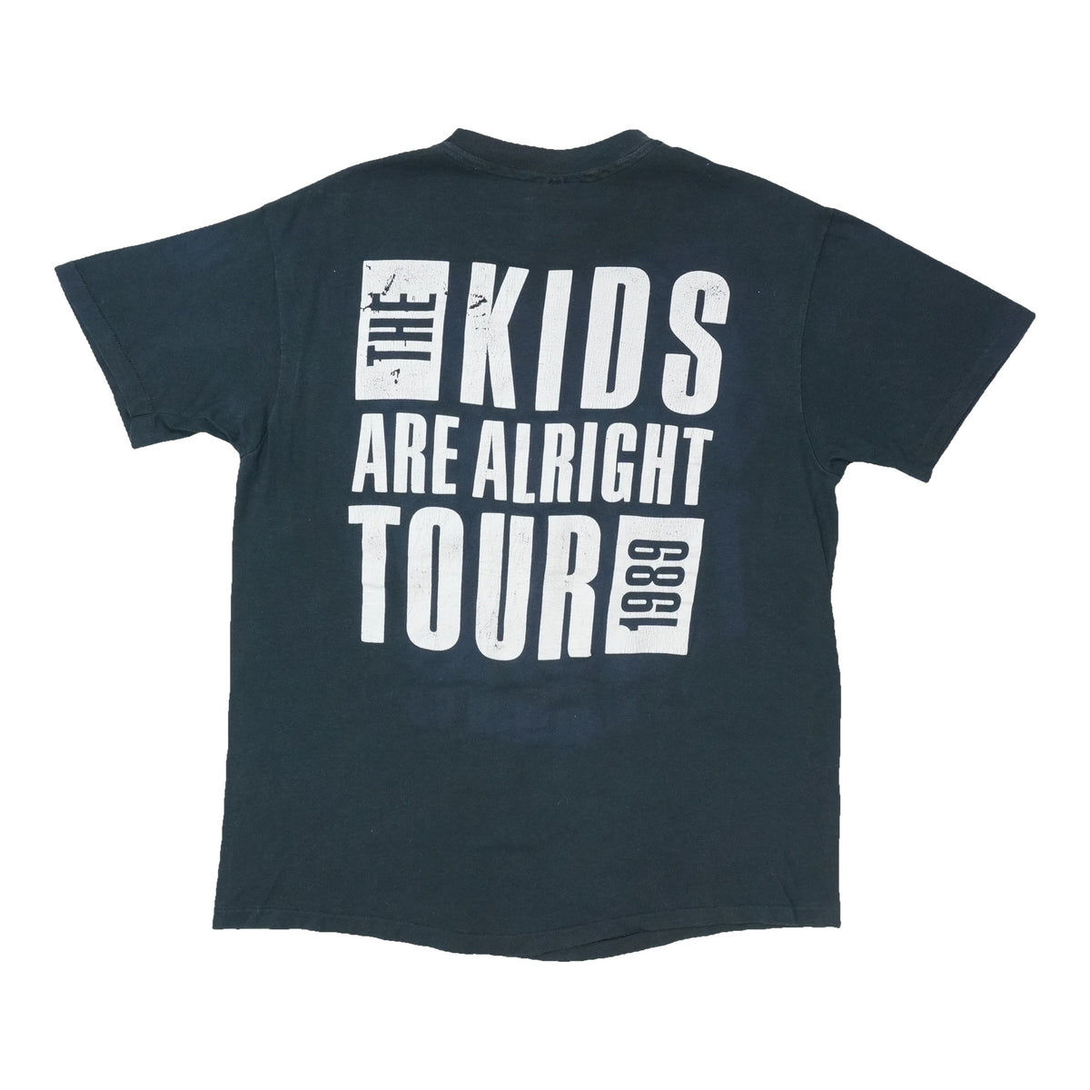 1989 The Who Kids Are Alright Tour Shirt