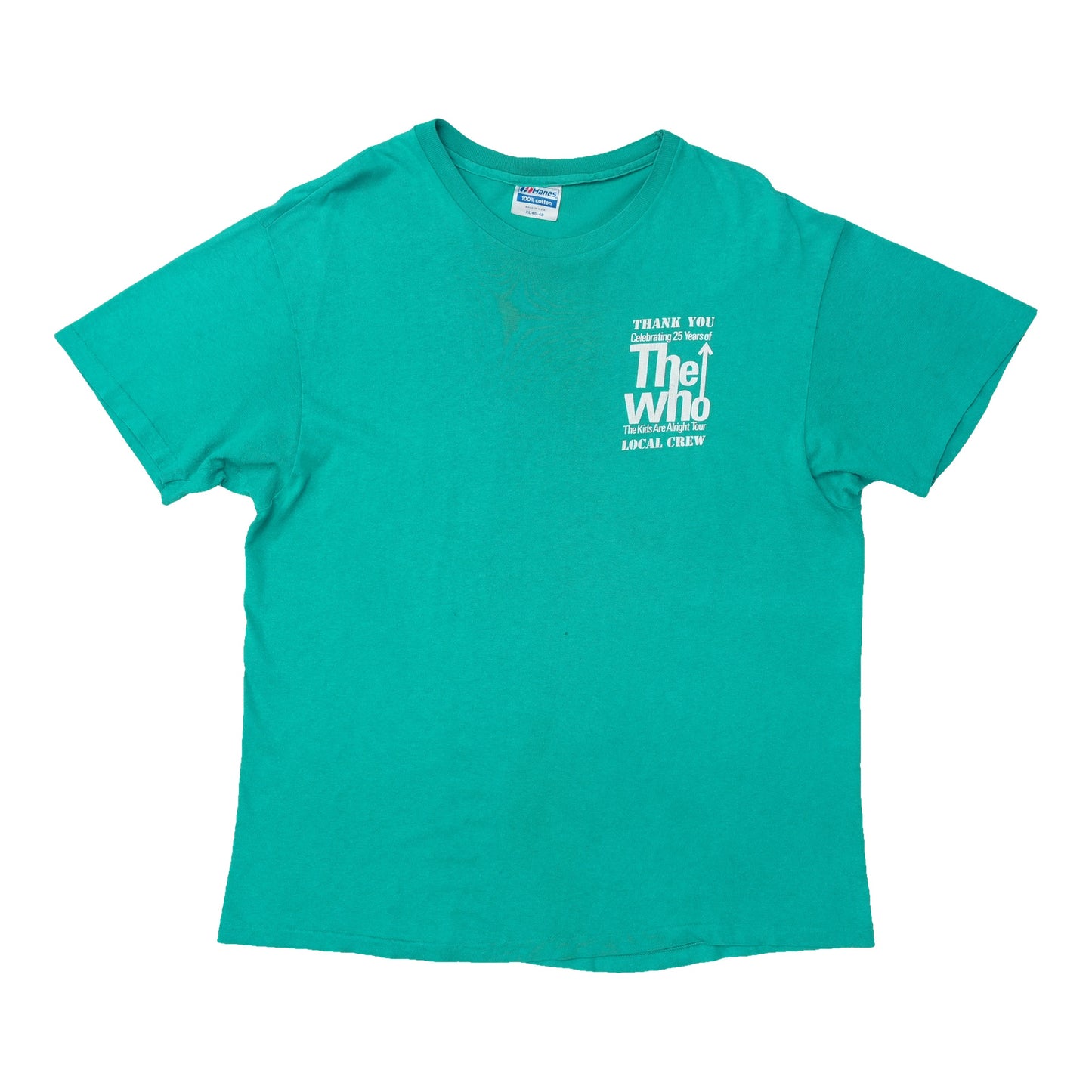 1989 The Who Local Crew Shirt