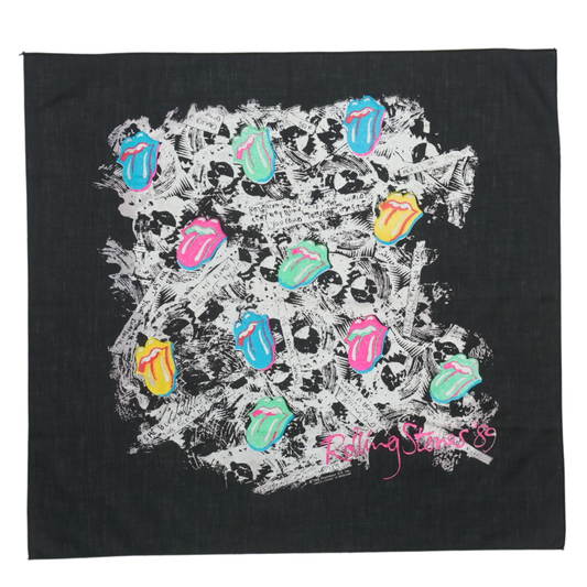 1989 Rolling Stones Steel Wheels Bandana