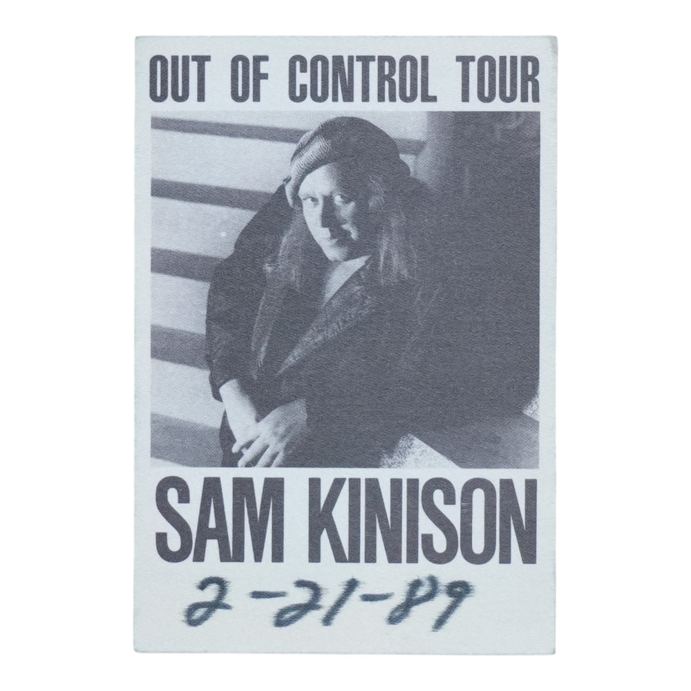1989 Sam Kinison Backstage Pass