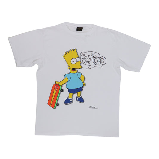 1989 The Simpsons Bart Simpson Who The Hell Are You Shirt
