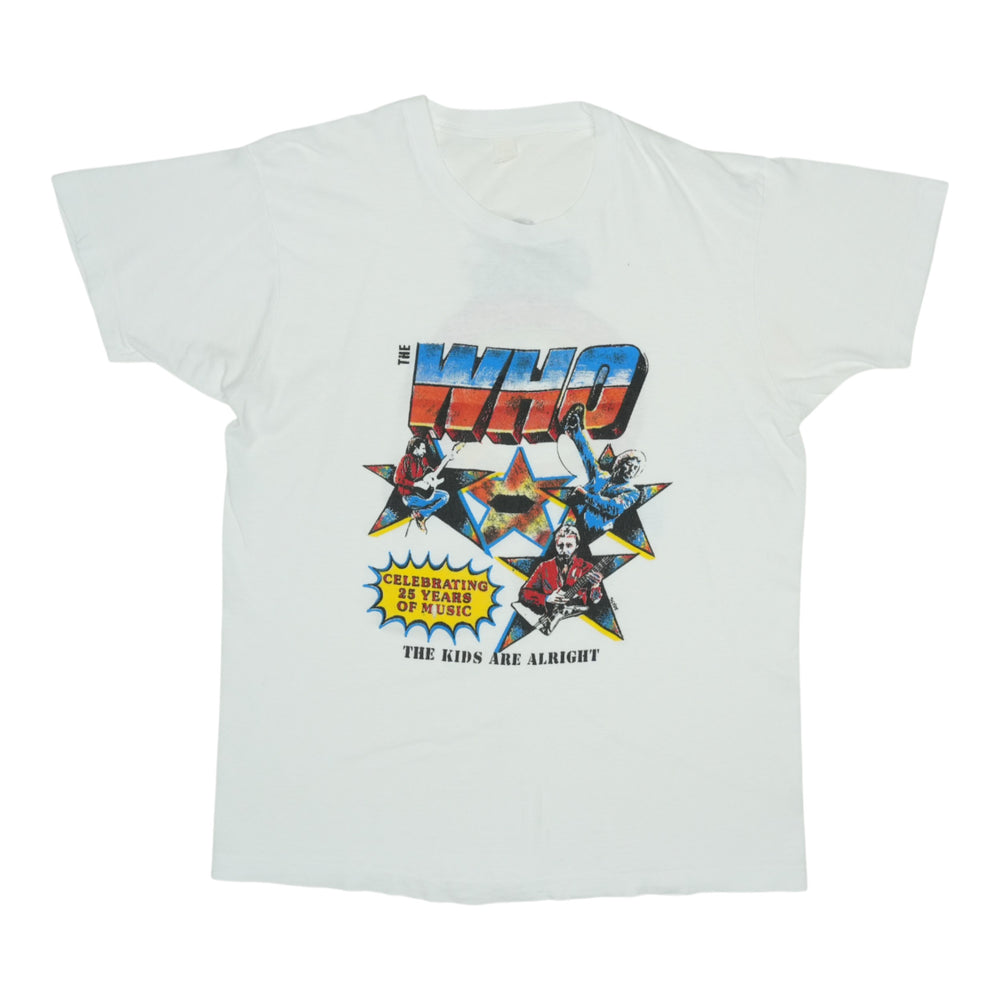 1989 The Who Kids Are Alright Tour Shirt