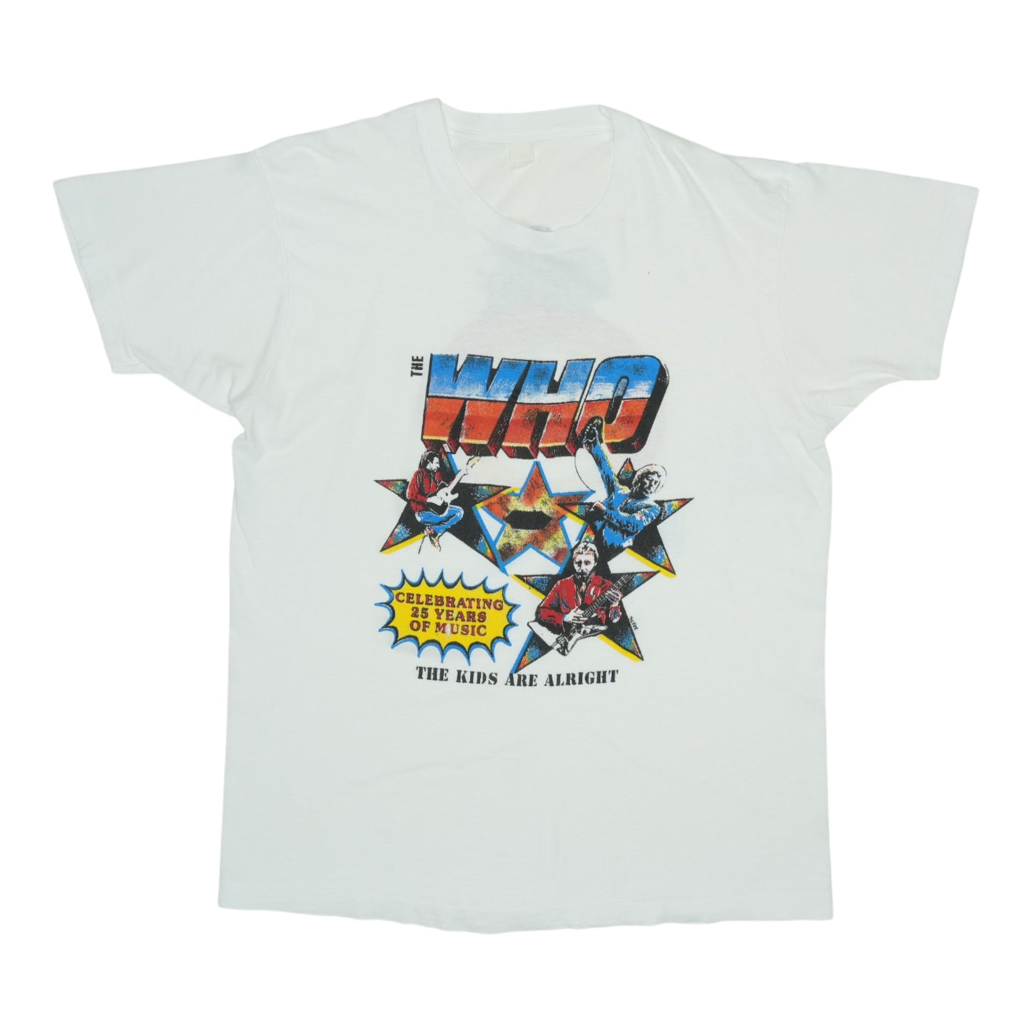 1989 The Who Kids Are Alright Tour Shirt