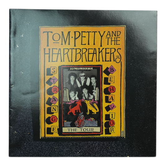 1989 Tom Petty Strange Behavior Tour Program