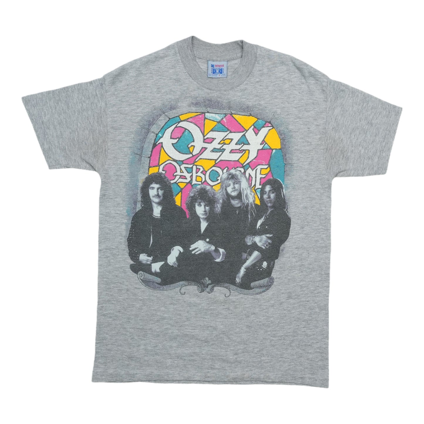 1989 Ozzy Osbourne Tour Shirt Front