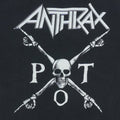 1990 Anthrax Persistence Of Time Long Sleeve Shirt Detail 7