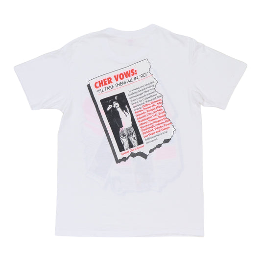 1990 Cher Irrational Enquirer Tabloid Shirt