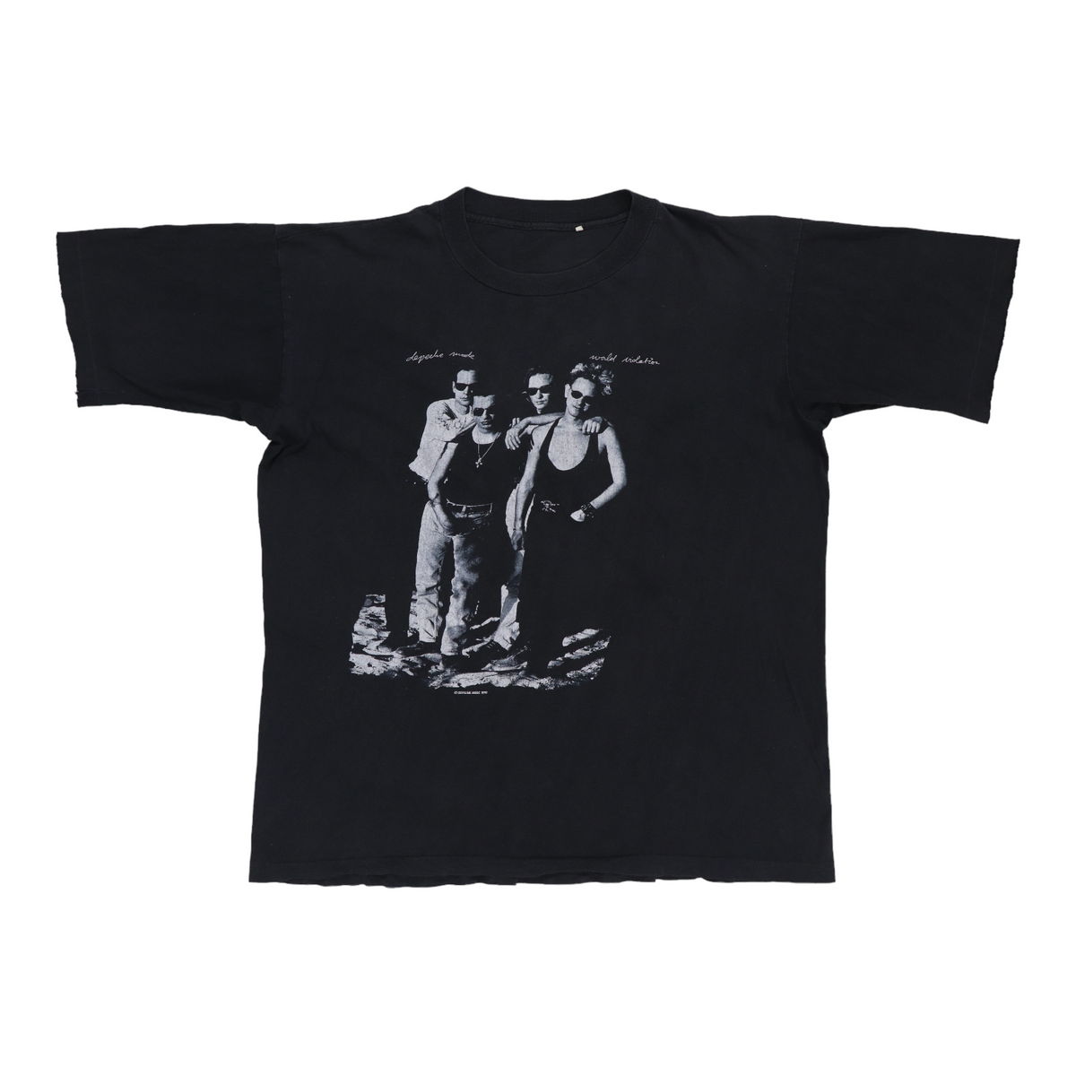 DEPECHE MODE 1990ツアーTシャツ　当時もの 1990 Depeche Mode World Violation Tour Shirt | Authentic Vintage