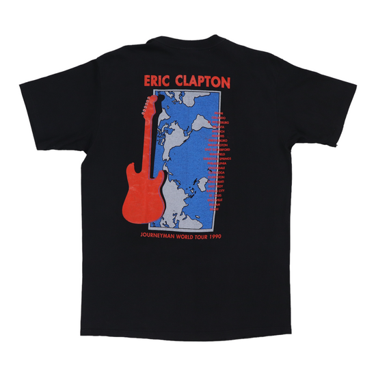 Eric Clapton Journeyman Tour T-Shirt 1990 XL VTG 90s Band Rock Music