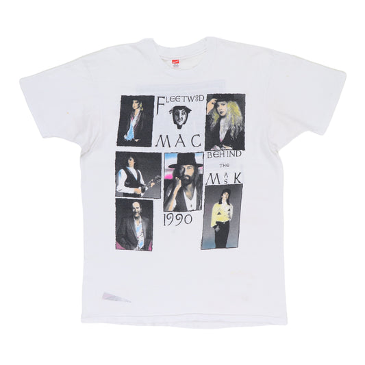 1990 Fleetwood Mac Behind The Mask Tour Shirt