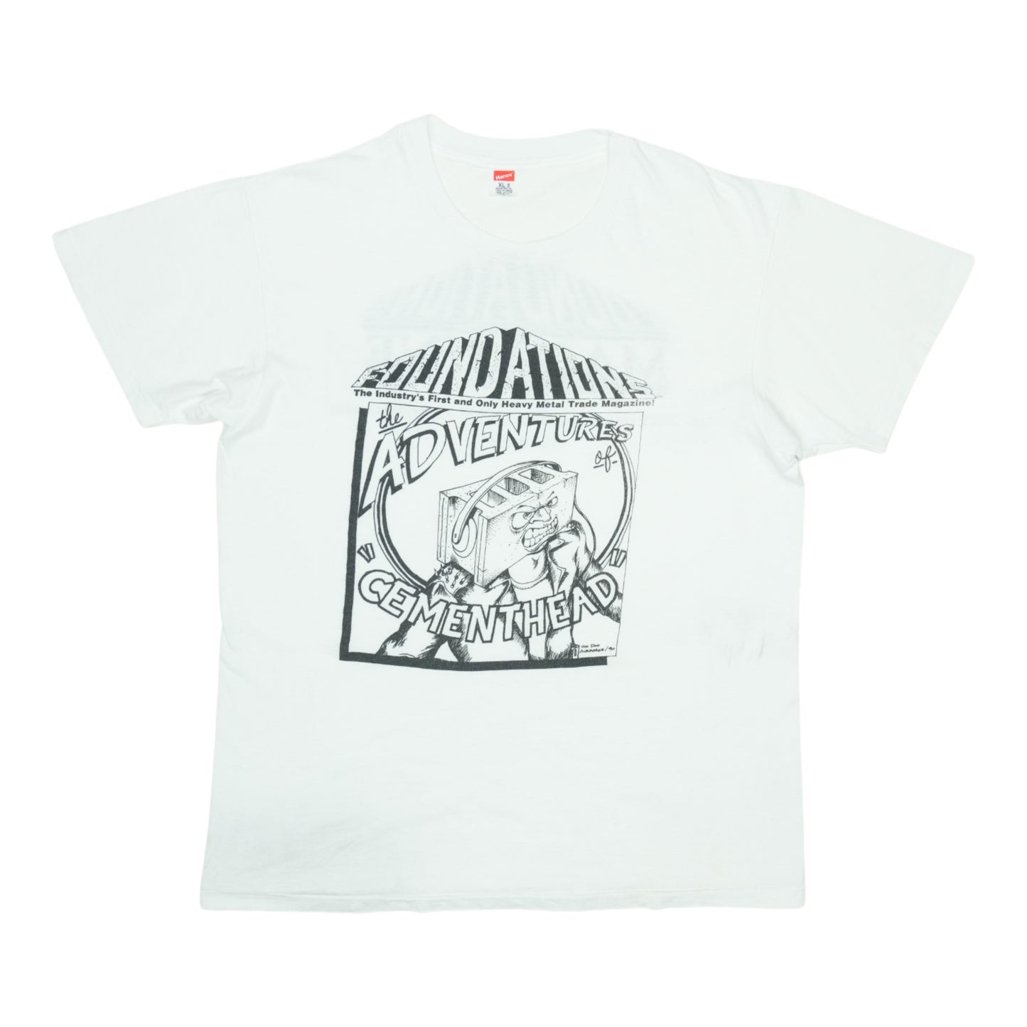 1990 Foundations Heavy Metal Magazine Shirt
