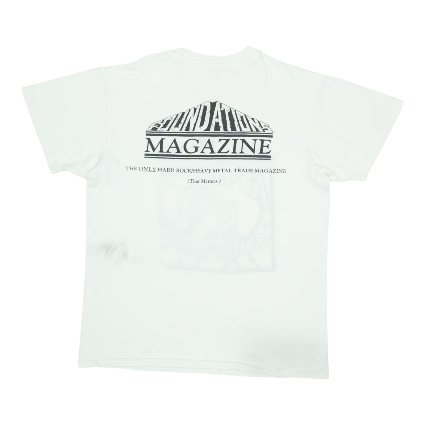 1990 Foundations Heavy Metal Magazine Shirt