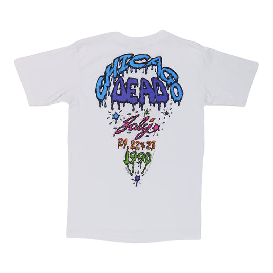 1990 Grateful Dead Chicago Dead Tour Shirt
