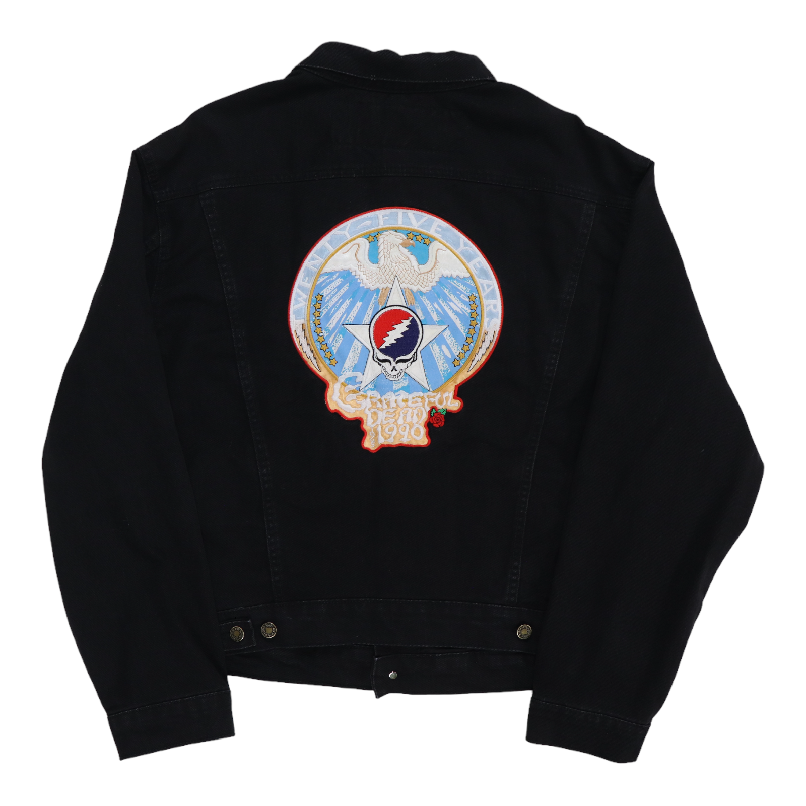 1990 Grateful Dead World Tour Denim Jacket | Authentic Vintage Jacket ...