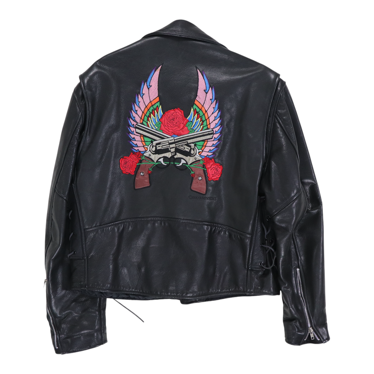 1990 Guns N Roses Leather Jacket | Authentic Vintage Jacket – WyCo