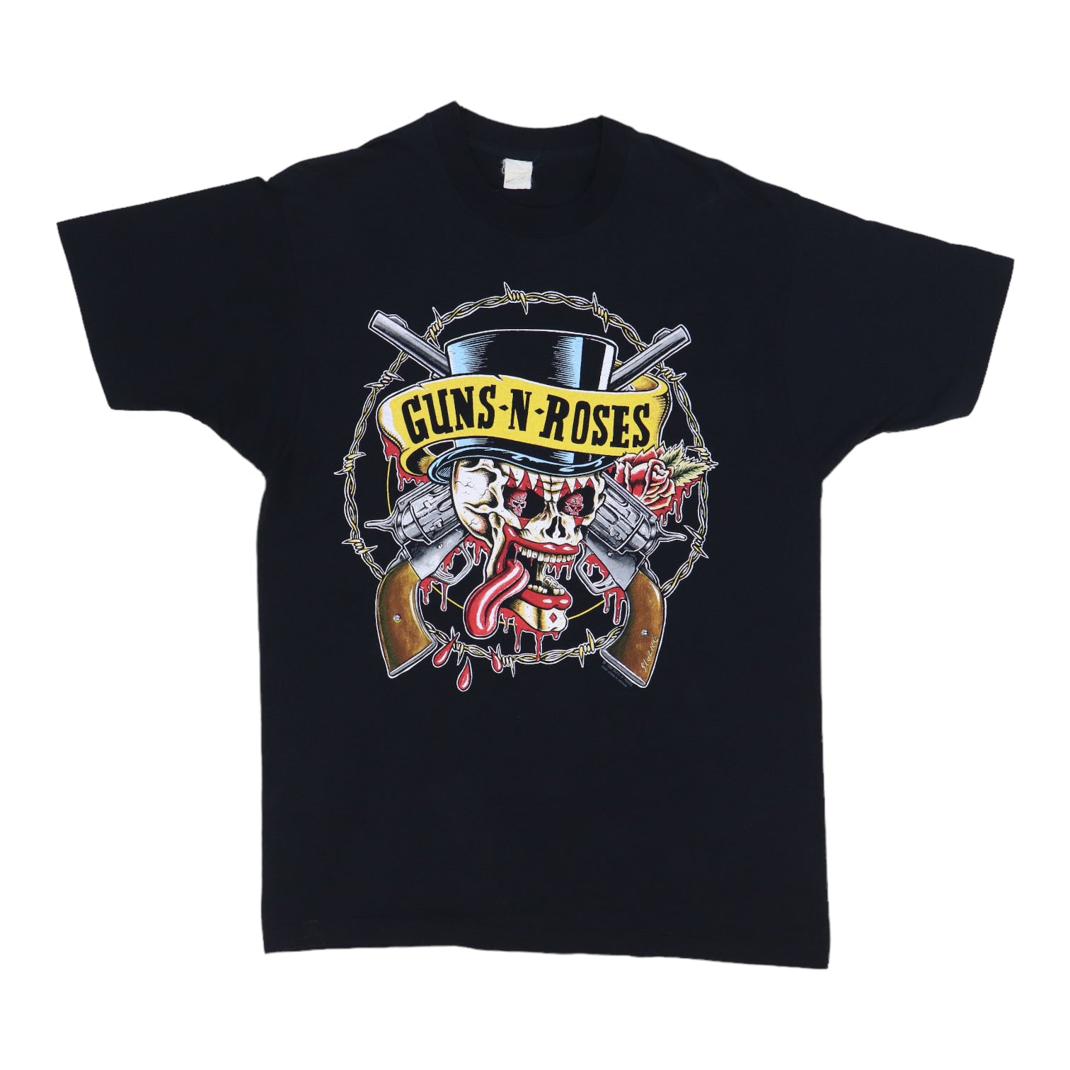 Guns R Roses Skull 1990 Guns N Roses Skull Shirt | Authentic Vintage Tee – WyCo Vintage
