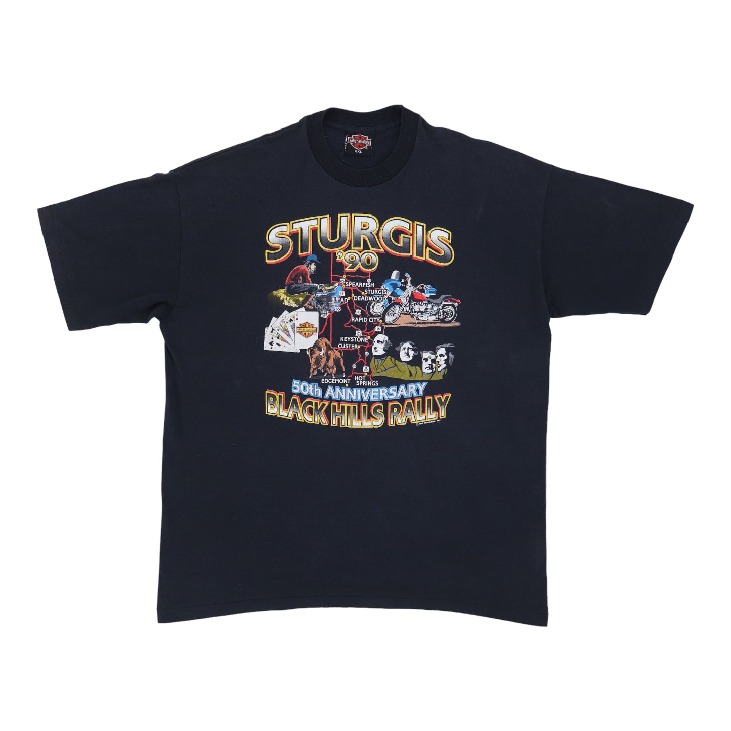 1990 Harley Davidson Sturgis Shirt