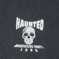 1990 Haunted Warehouse Party Skull Shirt