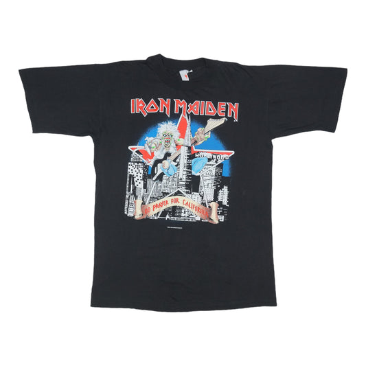 1990 Iron Maiden No Prayer For California Shirt